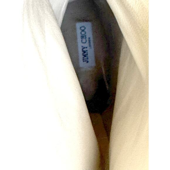 Jimmy Choo Black / green Yasmin Mixed Media Knee High Boot (Women) size 39.5 - Picture 6 of 13